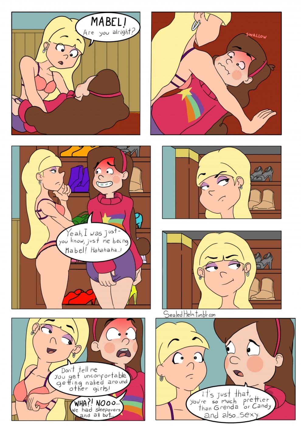 Mable X Pacifica – Gravity Falls