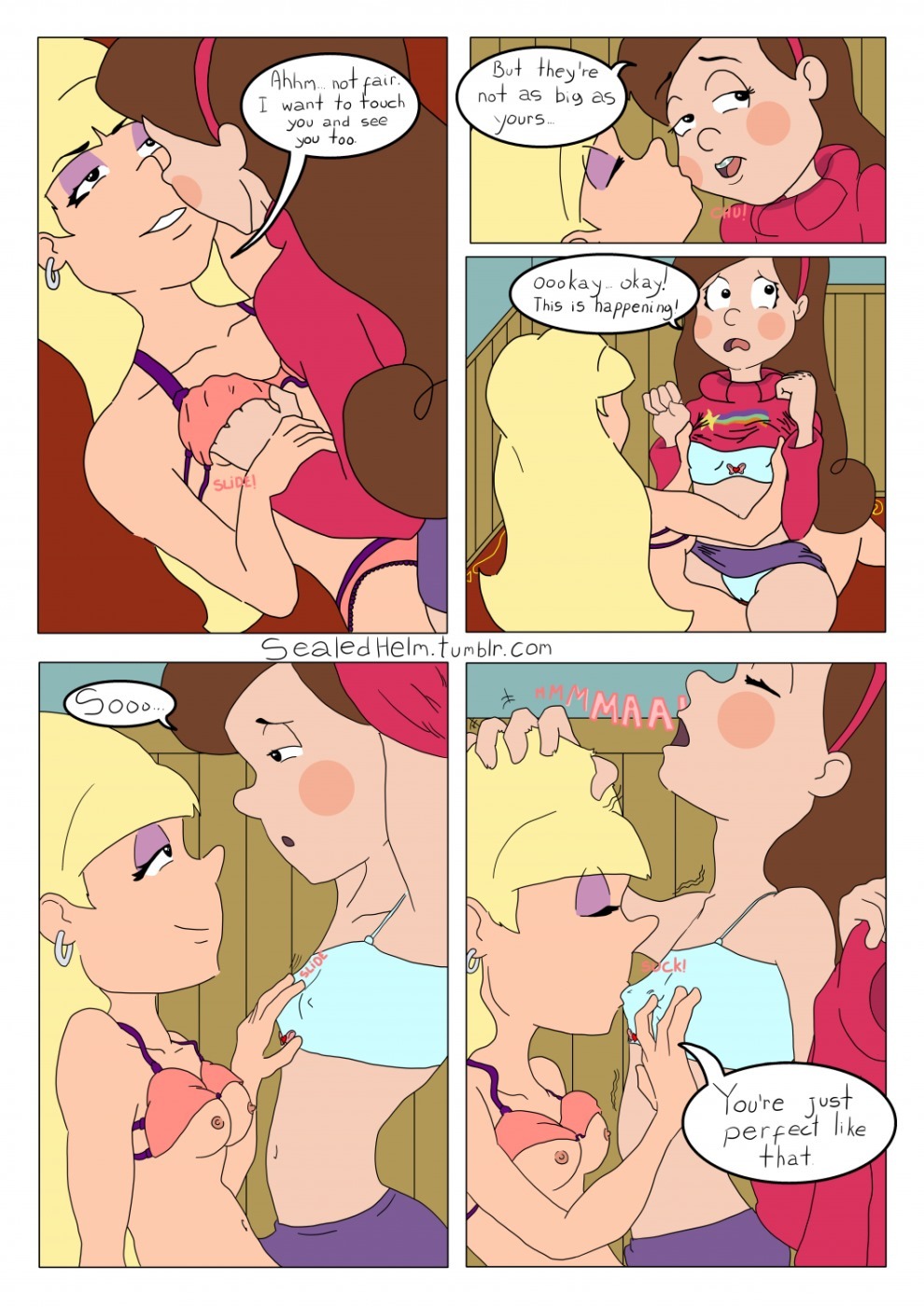 Mable X Pacifica – Gravity Falls