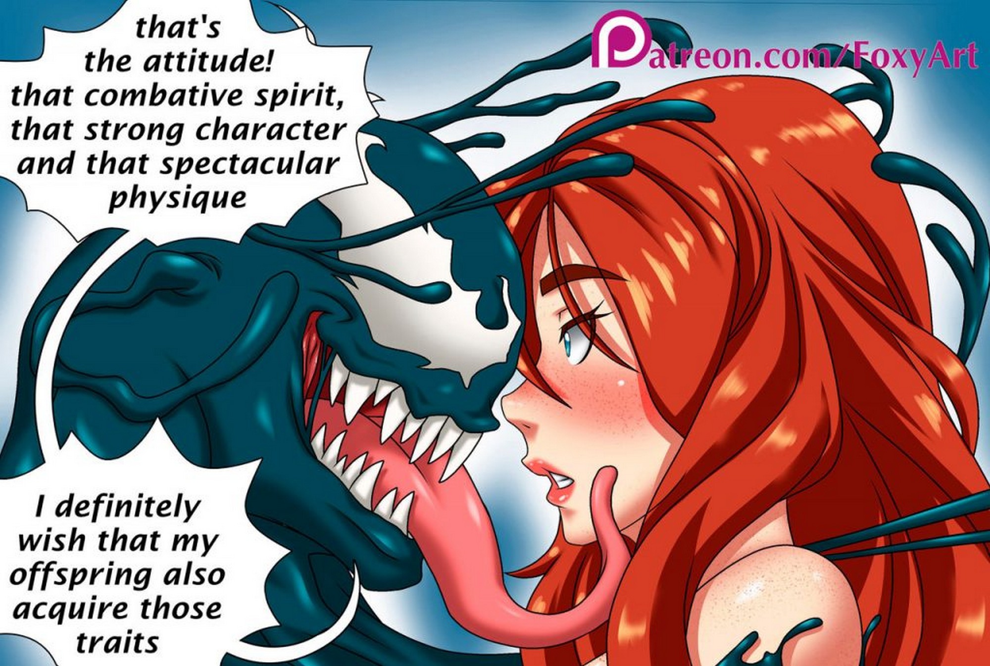 Mary-Venom Photo Session of Madness – FoxyArt