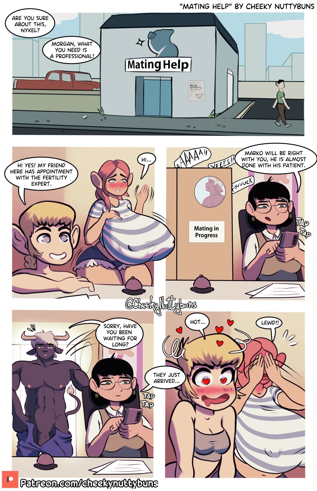 Mating Help – Cheeky Nuttybuns