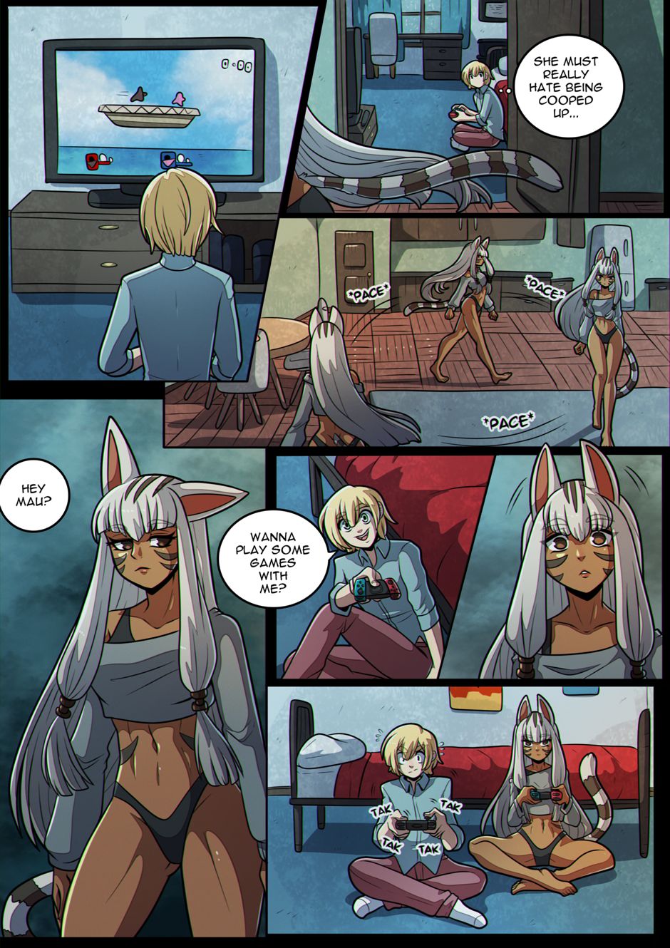 Mau is Restless – Kinkymation