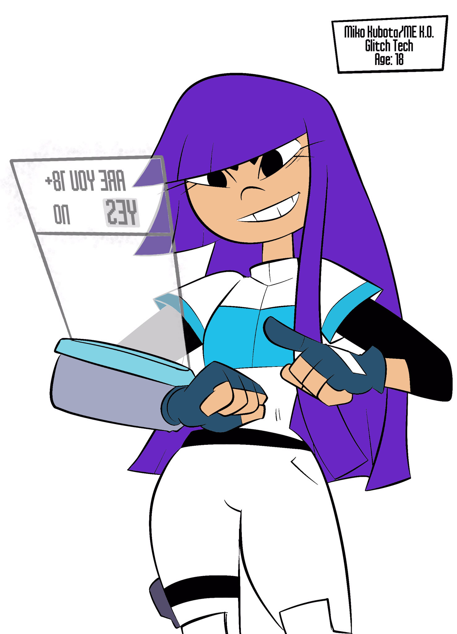 Miko XXX Comic – Glitch Techs