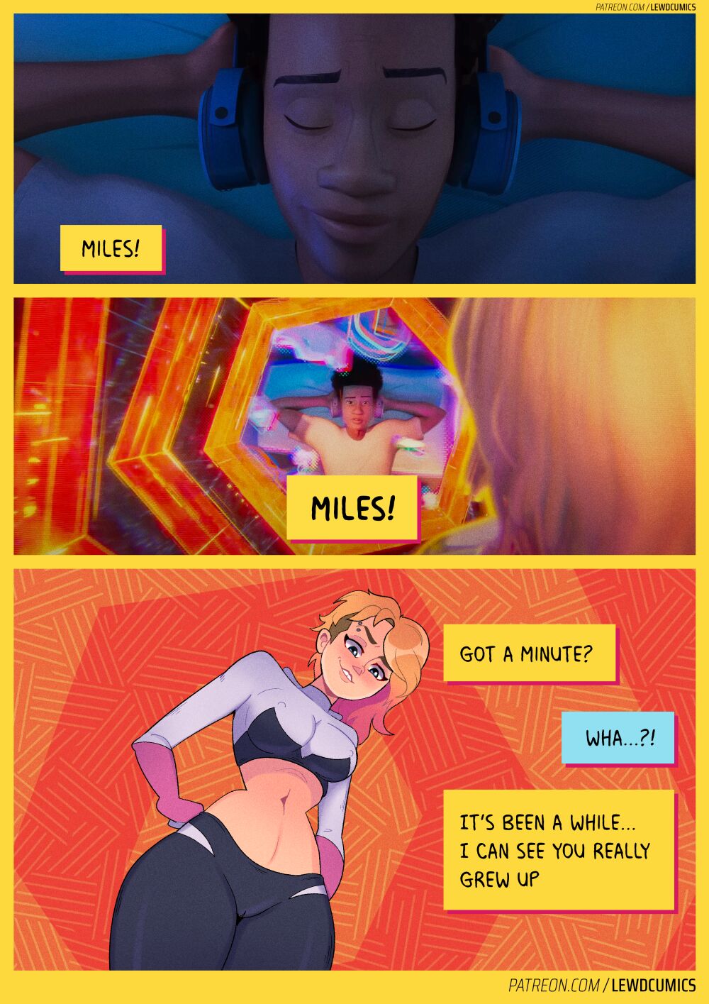 Miles x Gwen – LewdCumics