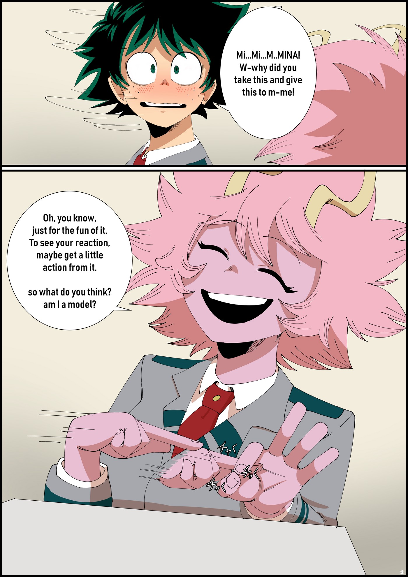 Mina X Deku – Chapter 1