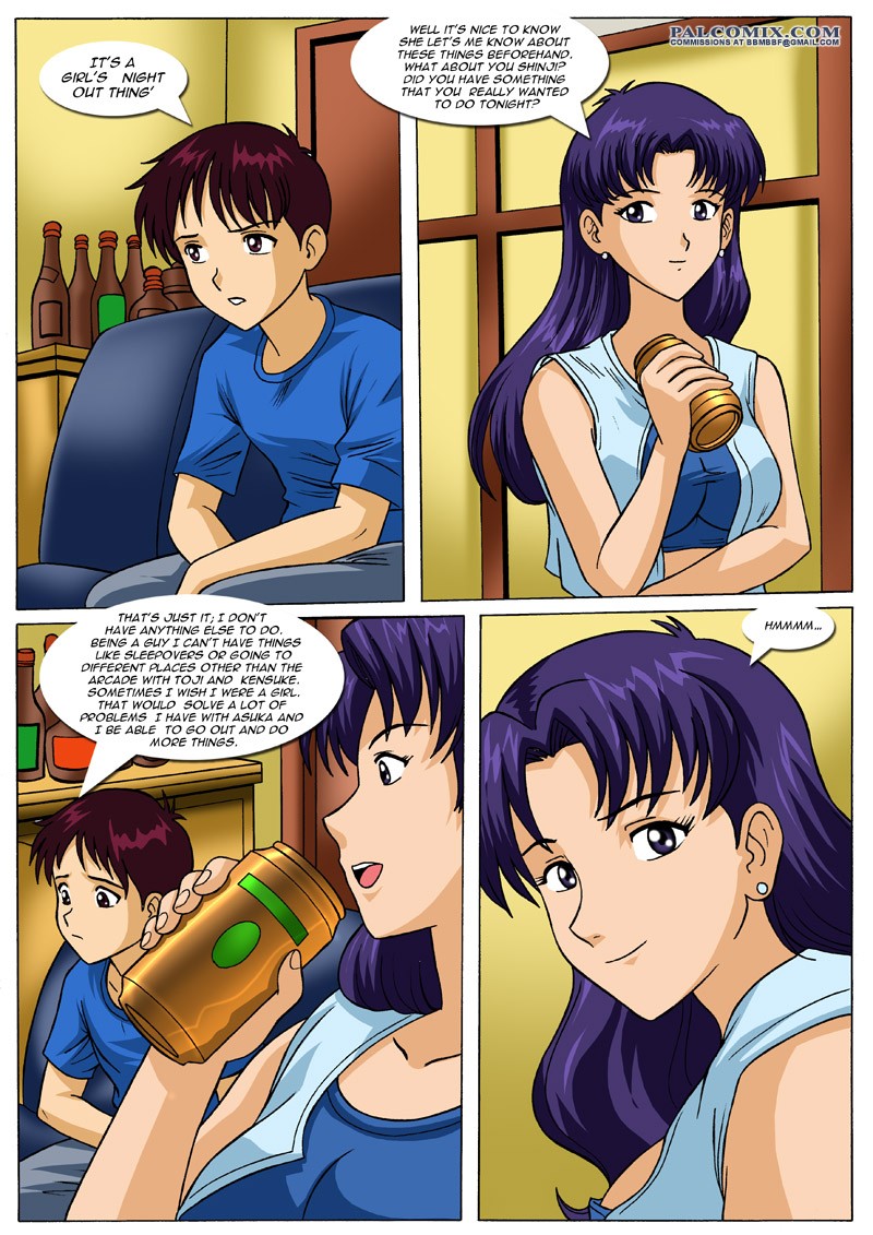 Misato’s New Girlfriend