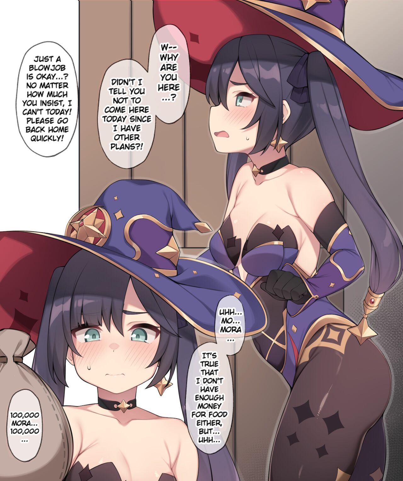 Mona-chan ni Aenai Riyuu – Genshin Impact